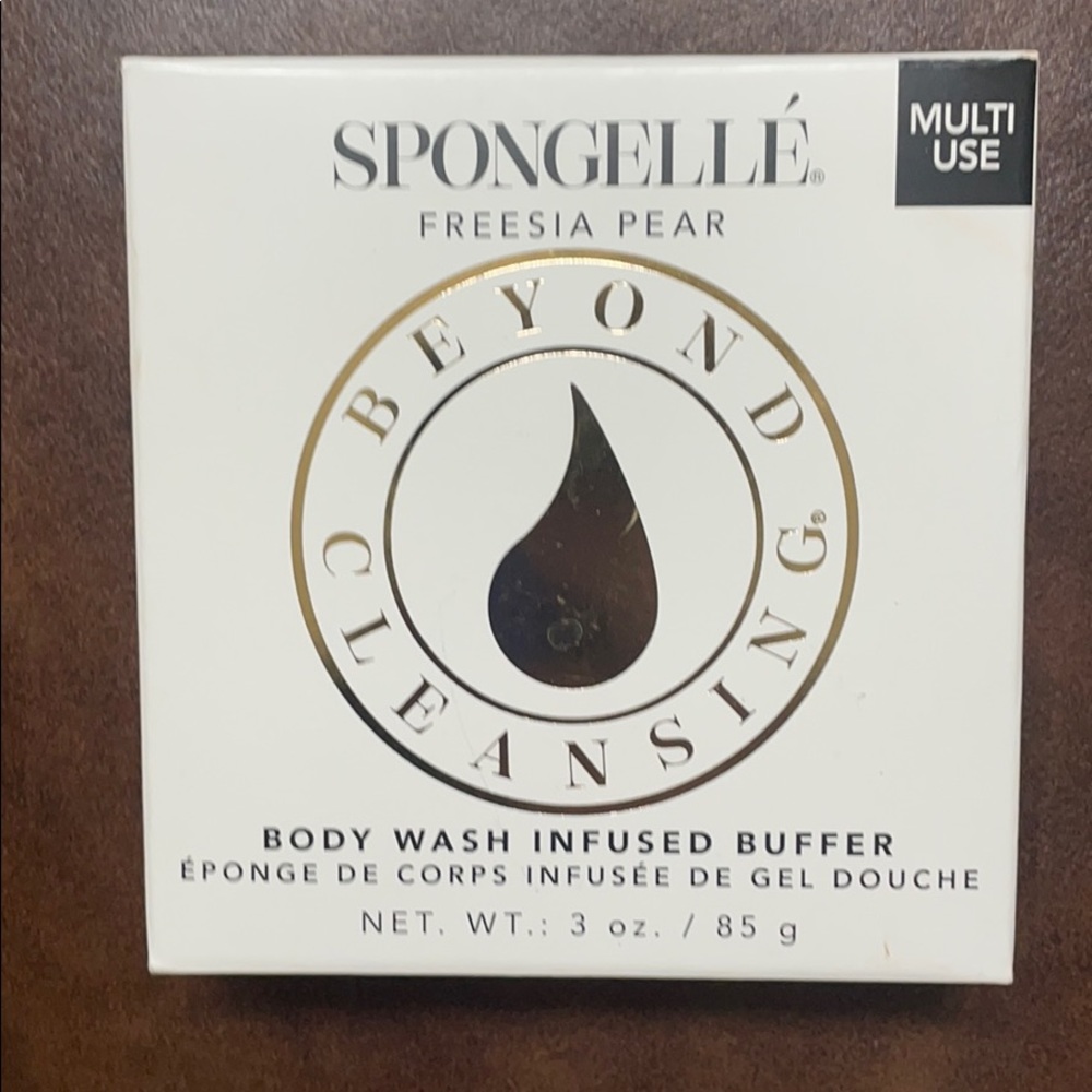 Spongelle Freesia Pear body wash Infused buffer